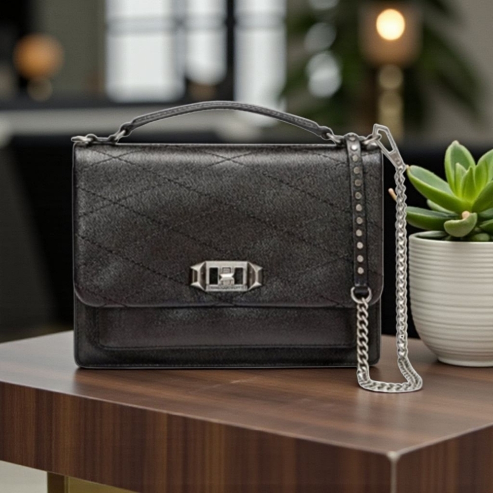 Rebecca Minkoff Je t'aime Black Crossbody - Picture 4 of 16